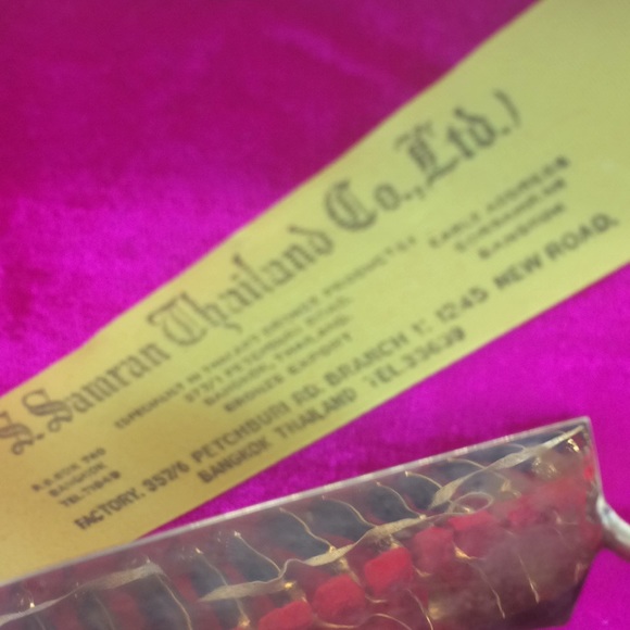 Vintage S.Samran Thailand dessert set - Picture 2 of 8